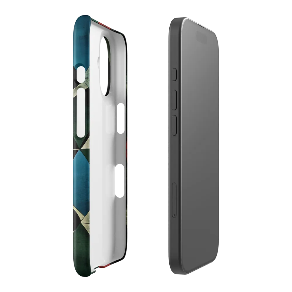 Interlocking Diamond Pattern 
 Samsung Galaxy S10 | Snap Case