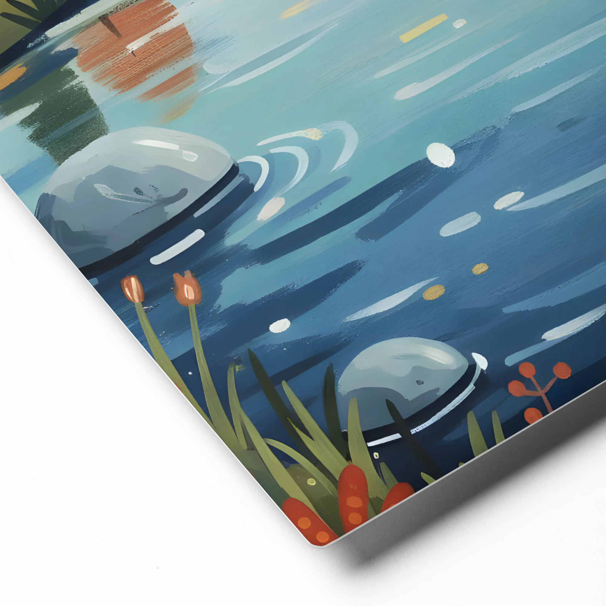 Sunset Lake Reflection | Art Print