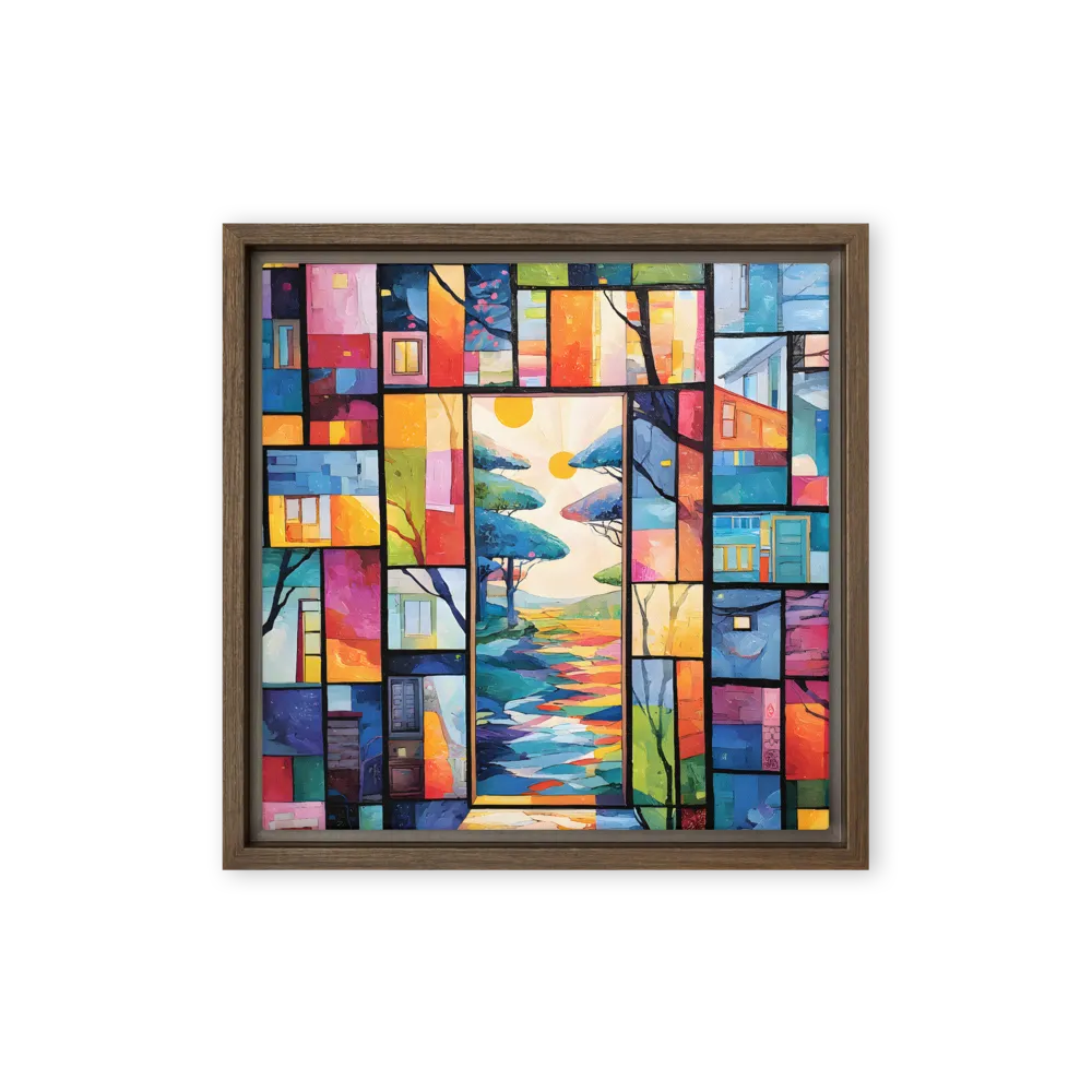 Portal of Light 
 Canvas | 12″x 12″