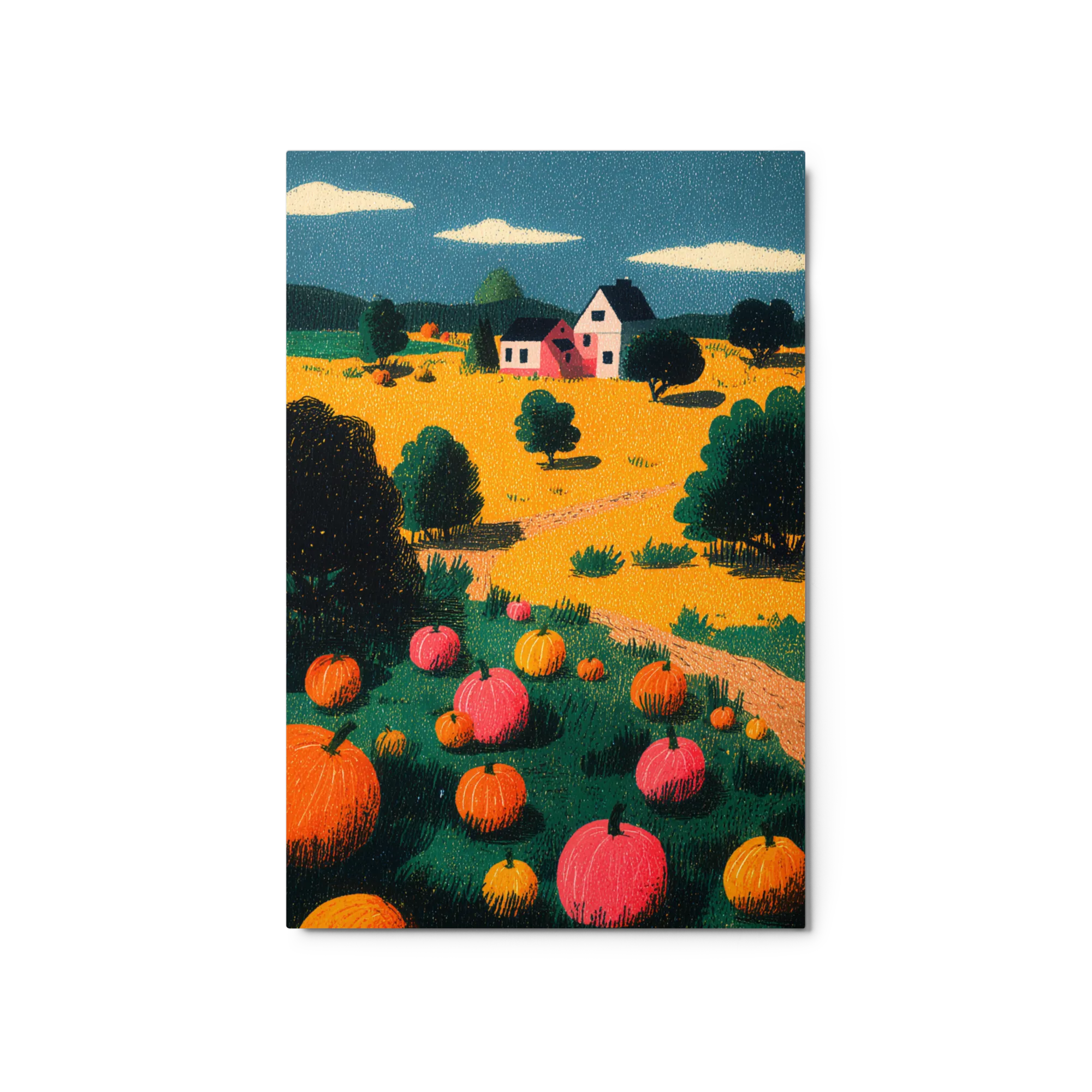 Autumn Harvest Field