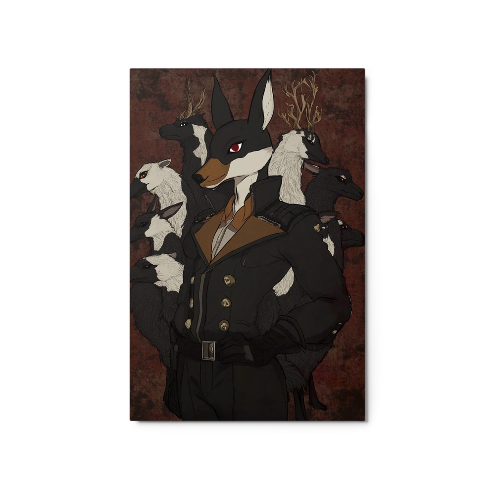 The Antlered Guard | Art Print