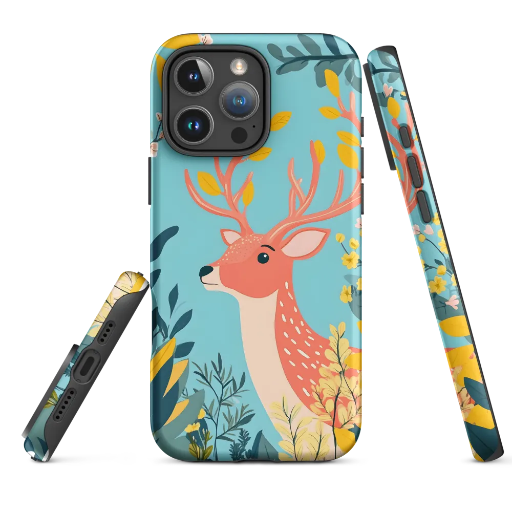 Colorful Deer in Foliage