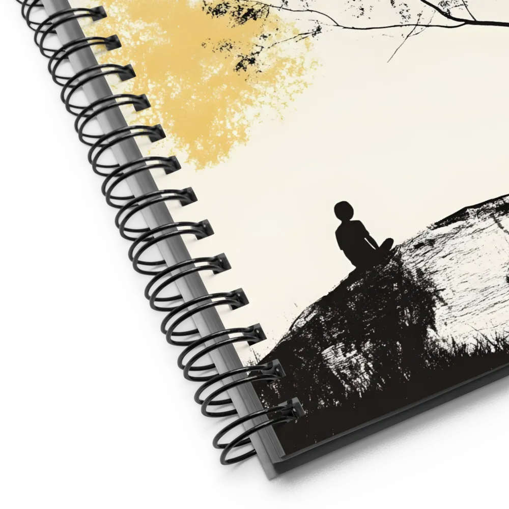 Under the Golden Sentinel 
 Spiral Notebook | 140 pages