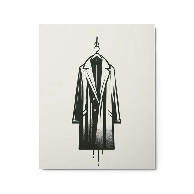 The Hanging Coat | Art Print