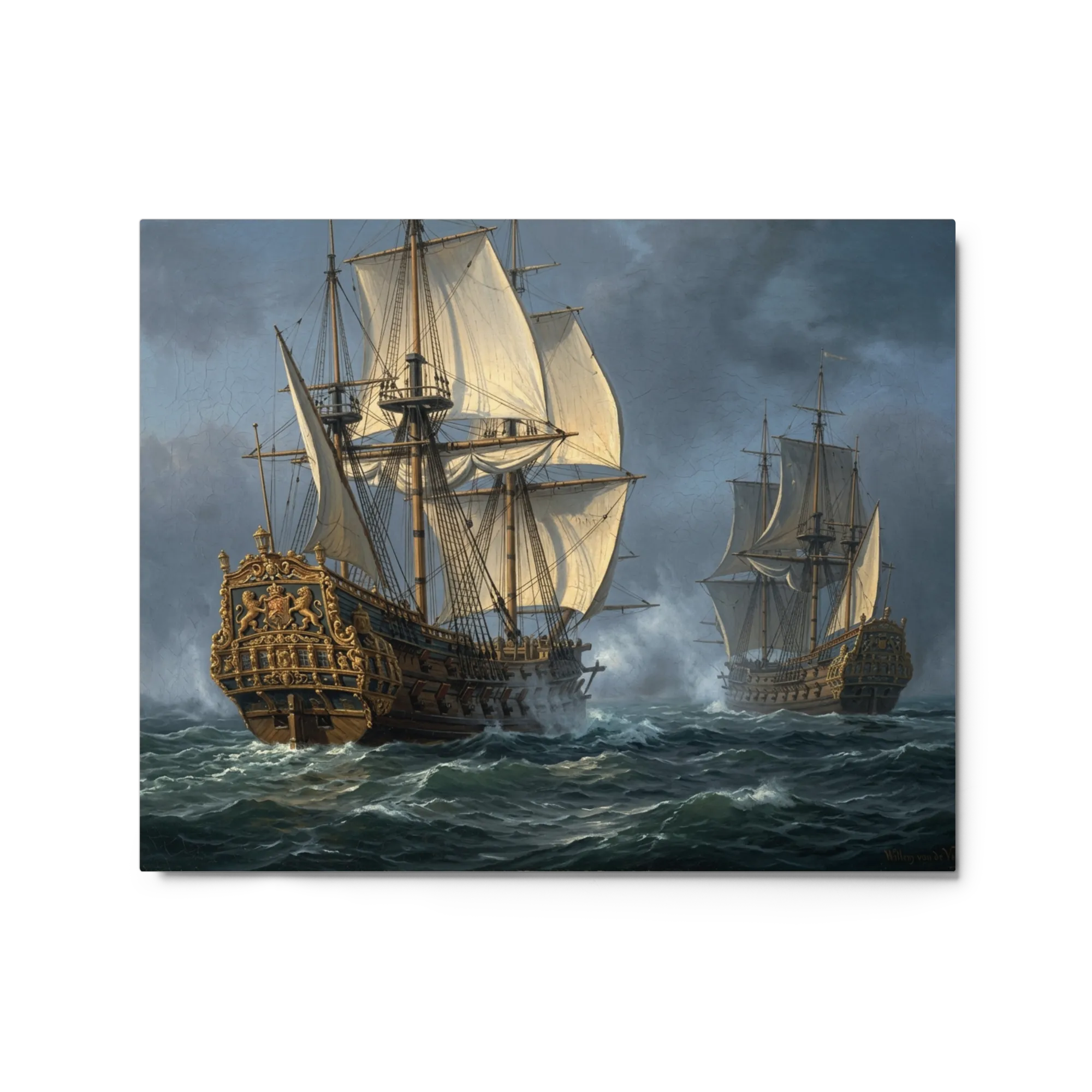 Veleiros em Mares Tempestuosos