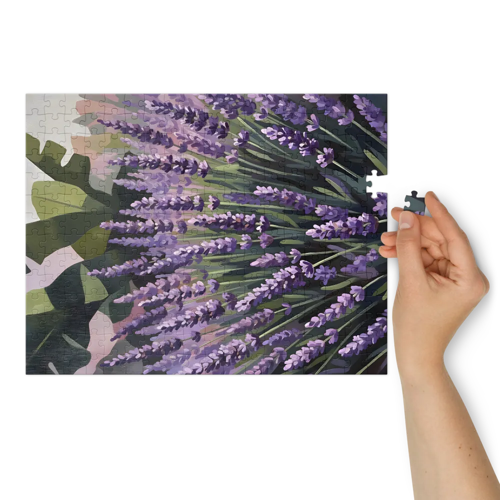 Lavender Bloom | Jigsaw Puzzles