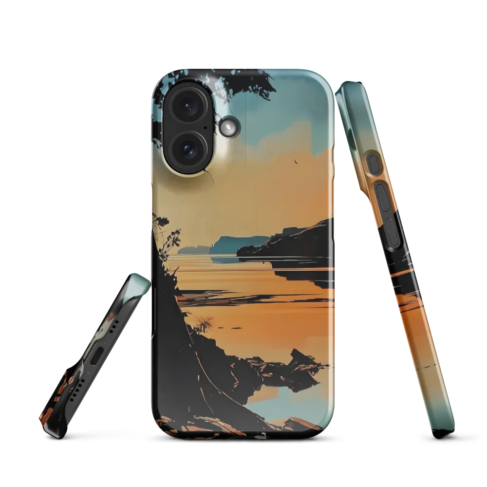 Twilight Coast Silhouette 
 iPhone 12 | Snap Case