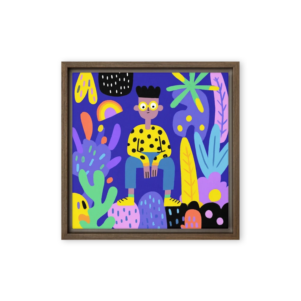 Jungle Sitting | Art Print