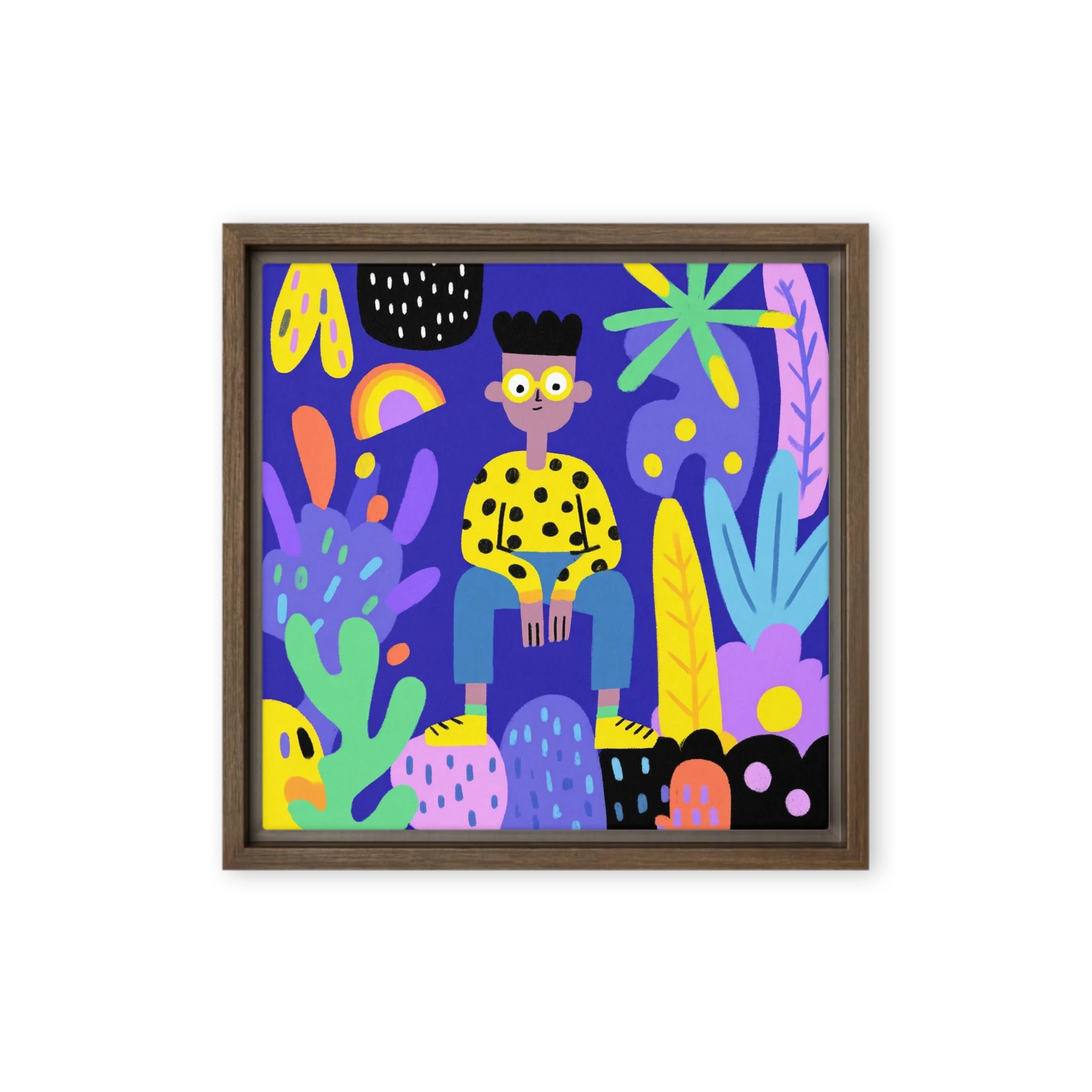 Jungle Sitting | Art Print