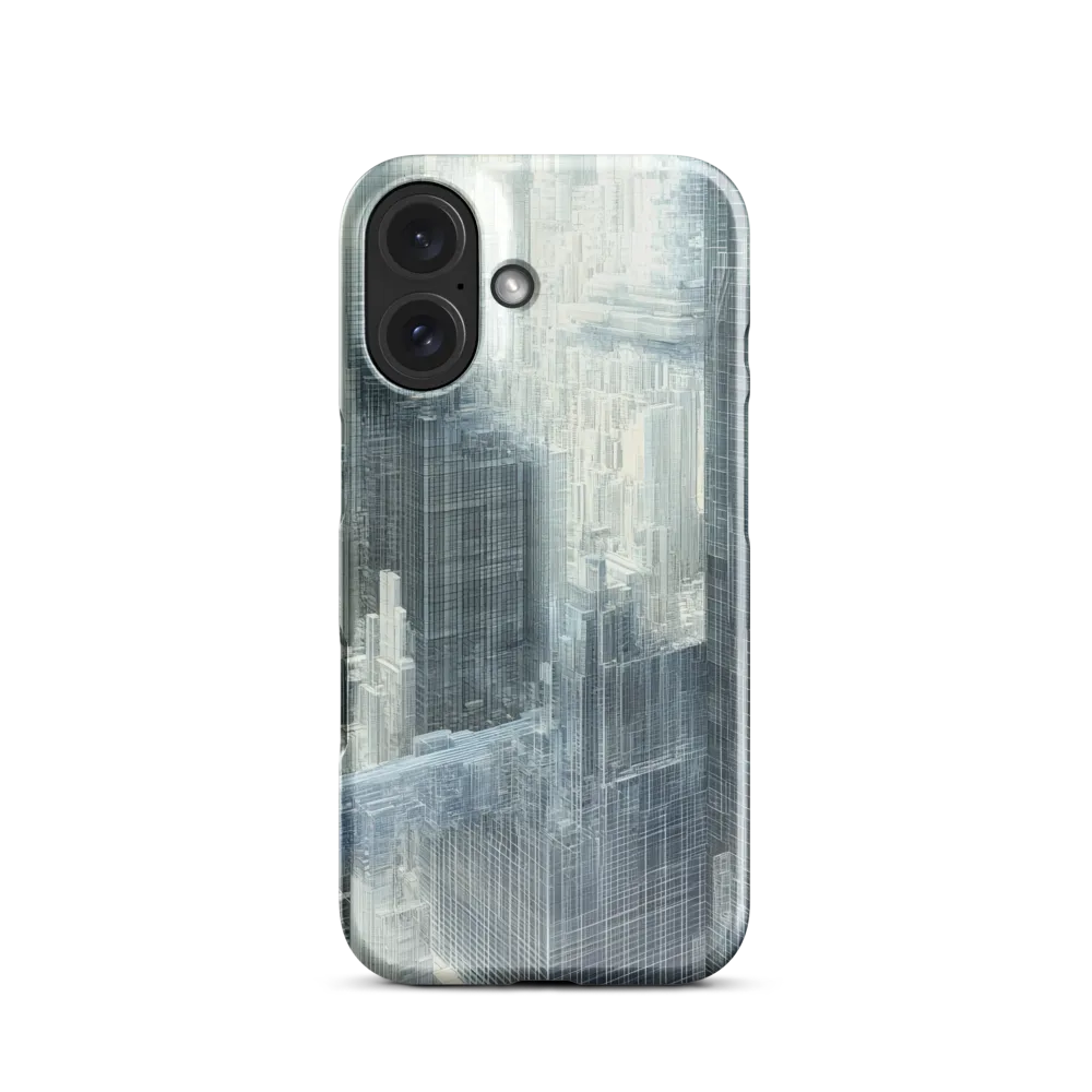Futuristic Wireframe City 
 Samsung Galaxy S10 | Snap Case