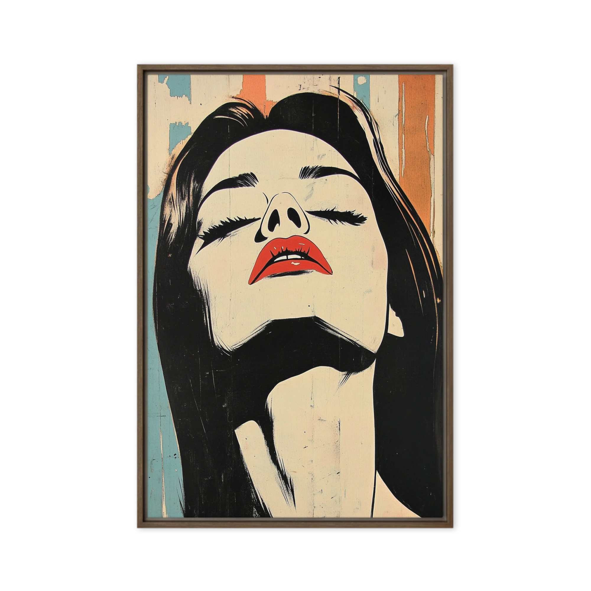 Resurgent Pop Art Female Portrait