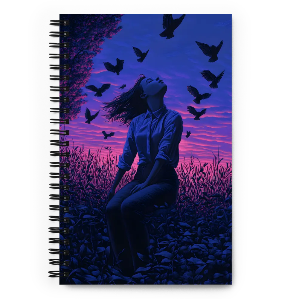 Indigo Ascension 
 Spiral Notebook | 140 pages