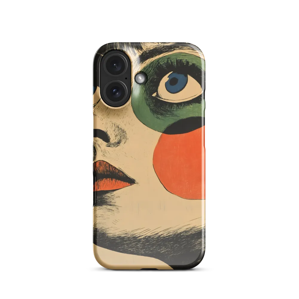 Stylized Pop Art Portrait 
 iPhone 16 Pro | Tough Case