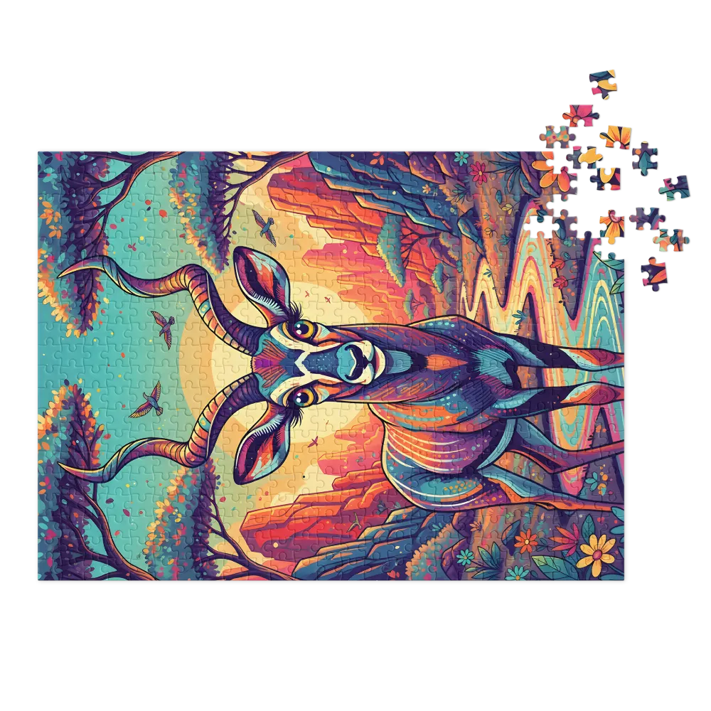 Turquoise Dawn — Horned Antelope