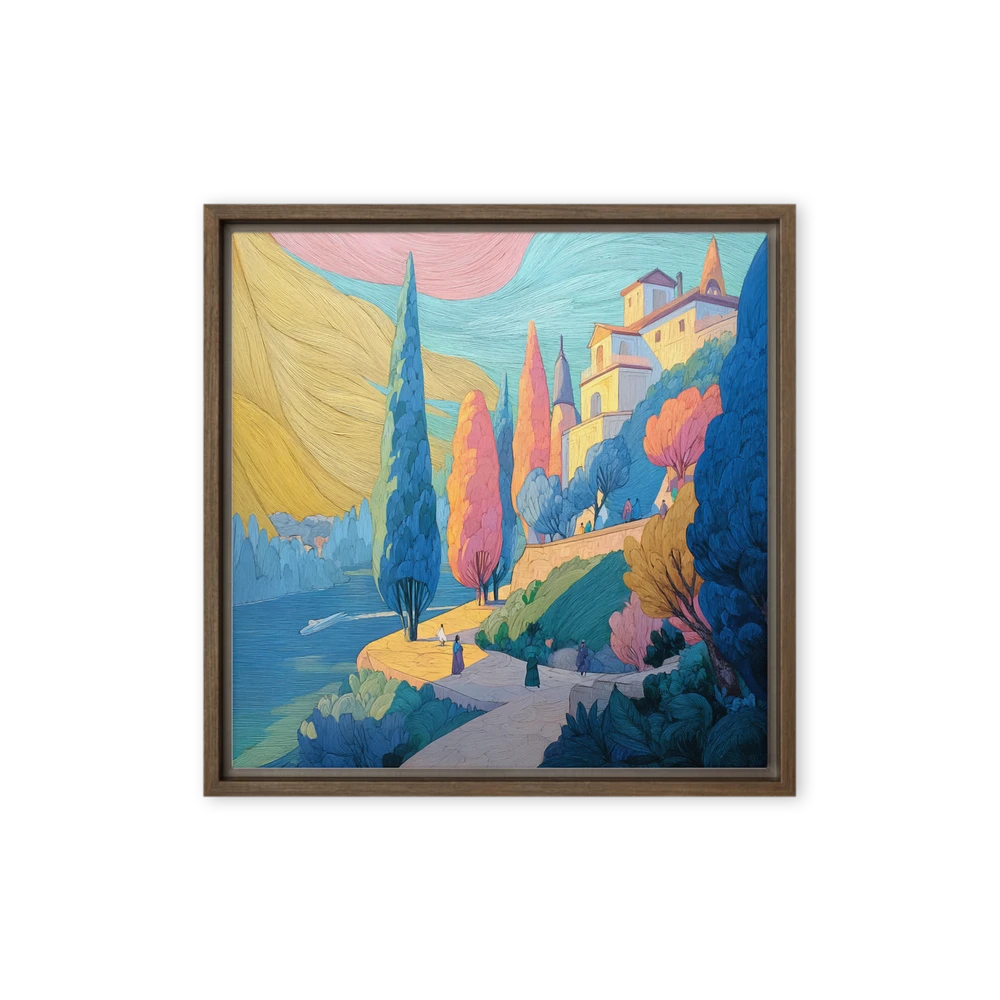 Cypress Hillside Village | Art Print