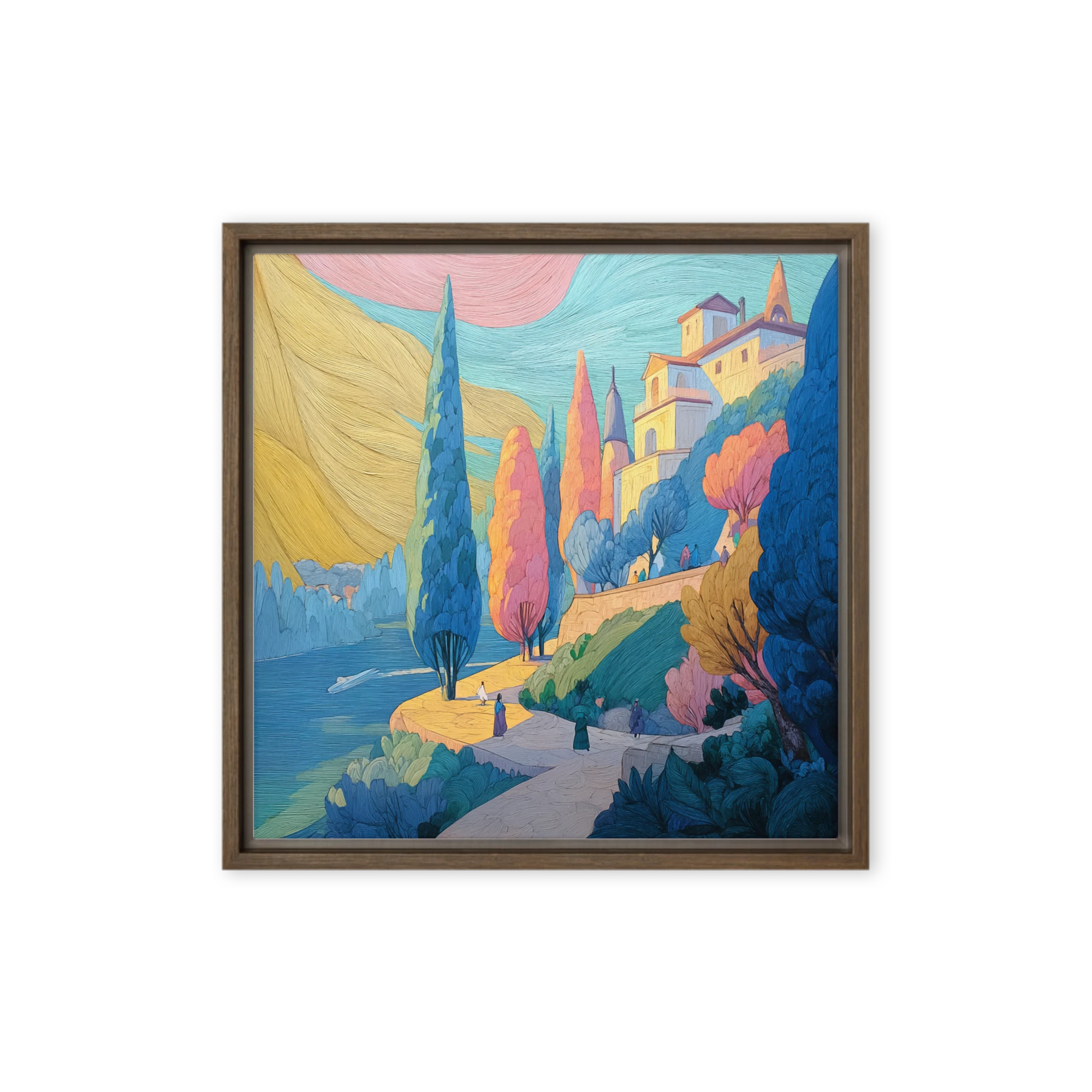 Cypress Hillside Village | Art Print