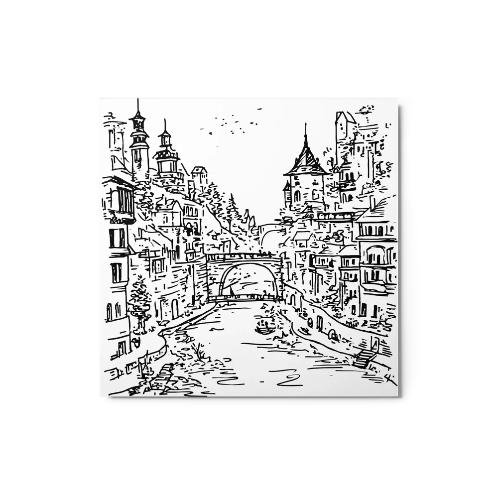Riverside Towers | Art Print