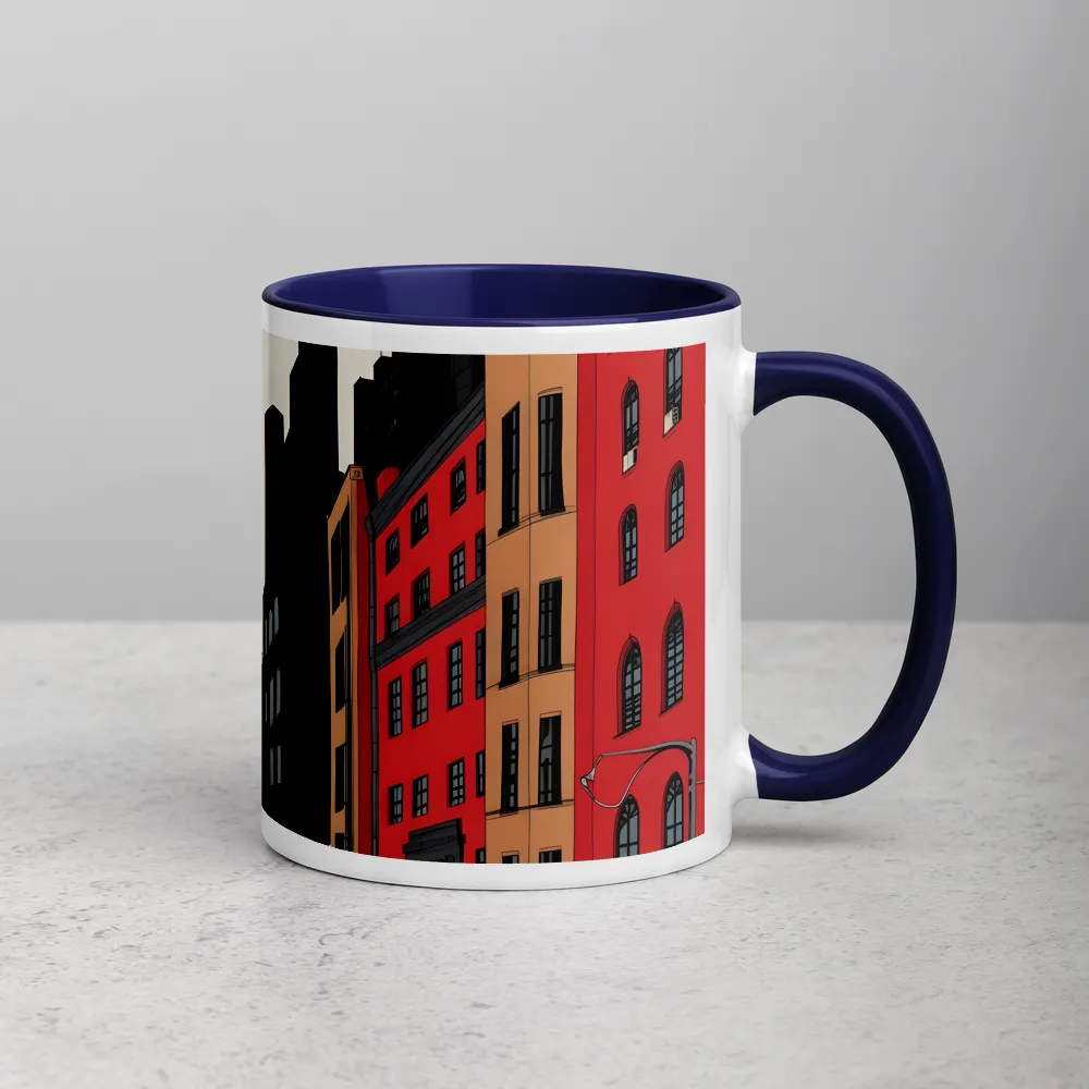 Urban Contrast 
 Mug with Red inside