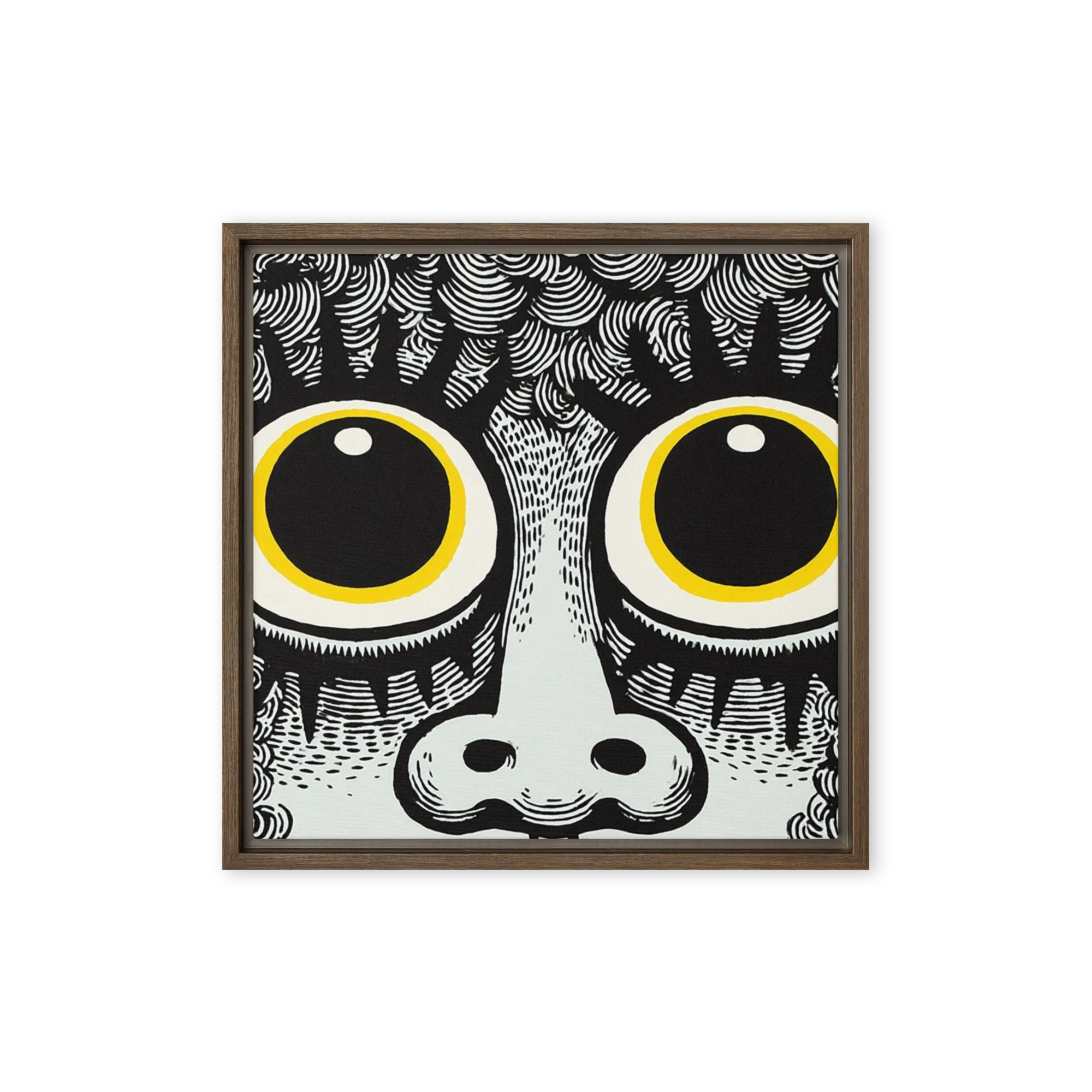 Wide Yellow Eyes
