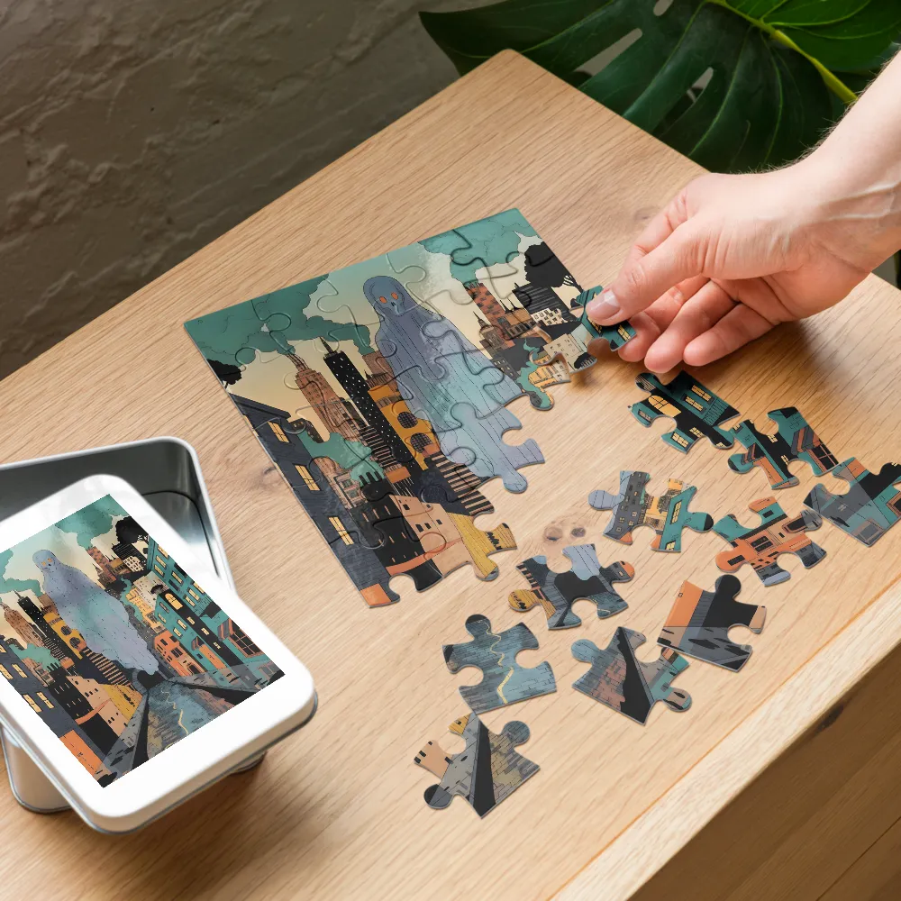 Canal Phantom 
 Jigsaw Puzzle in Tin Box