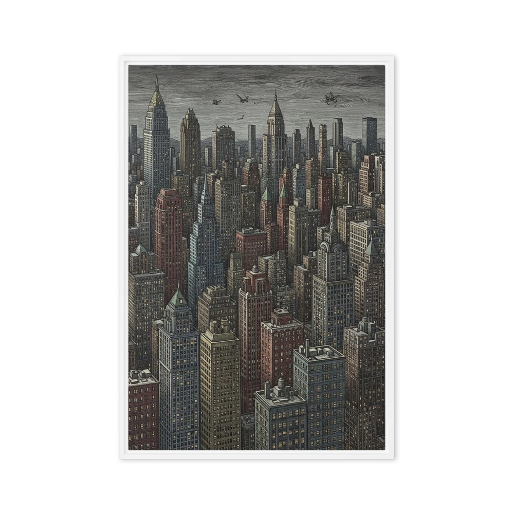 Metropolis Etching | Art Print
