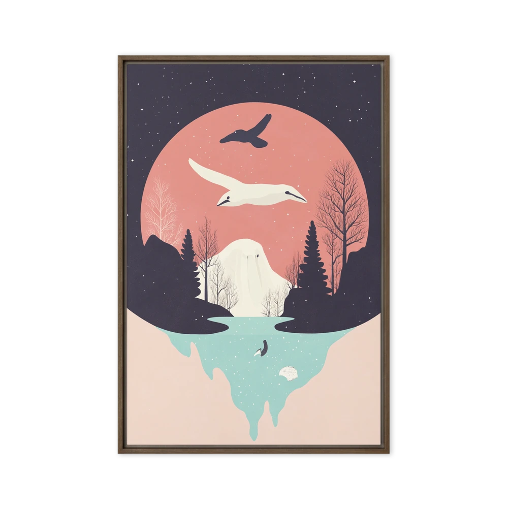Tranquil Night Flight | Art Print