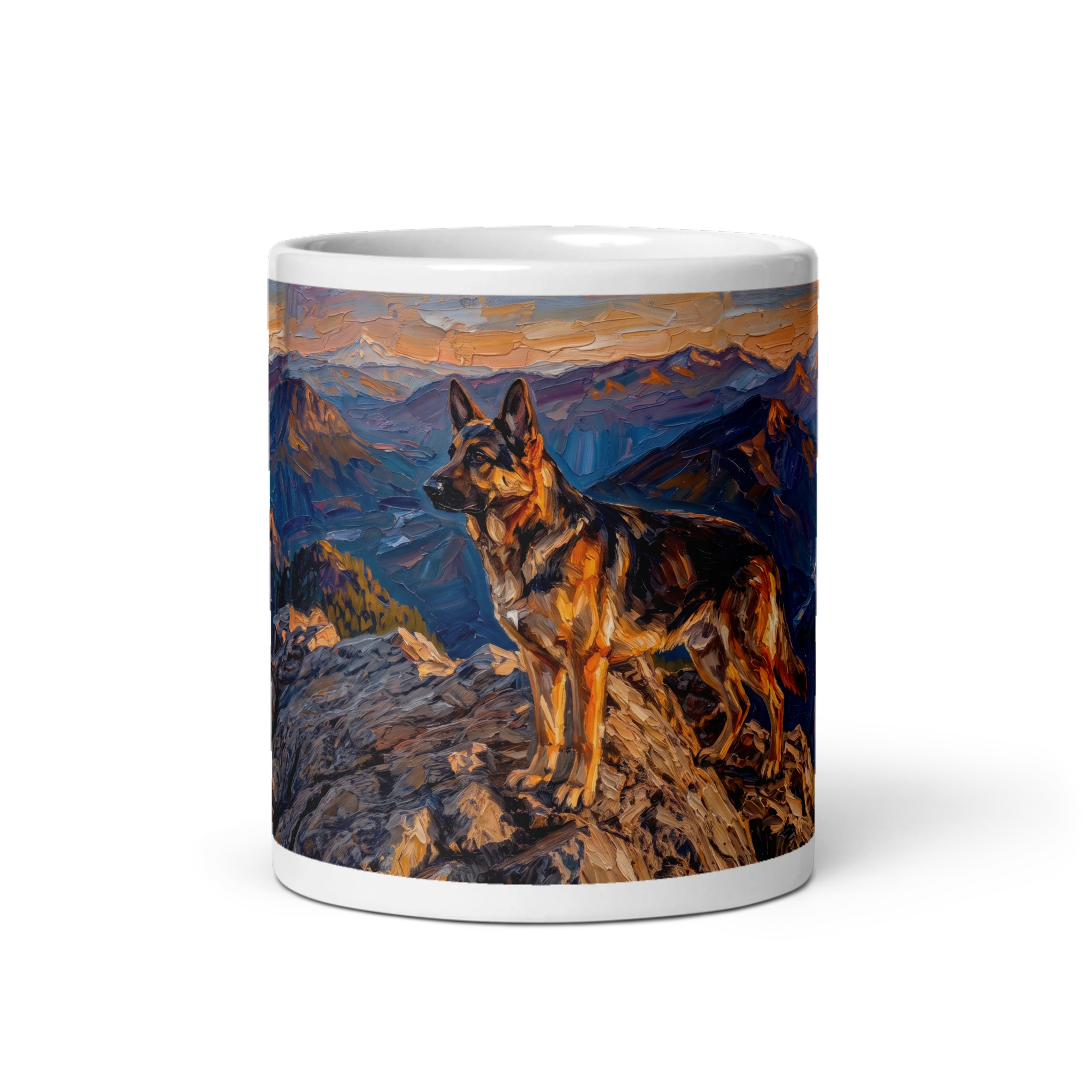 Mountain — Impasto — Mug