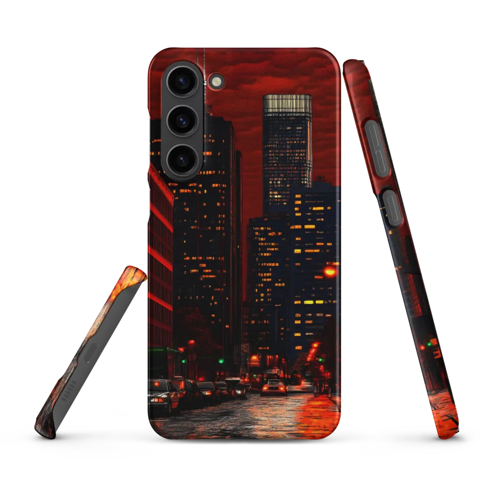 Crimson City Nocturne | Phone Case