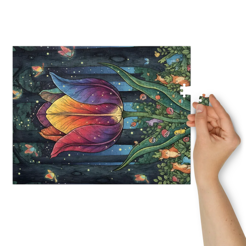 Enchanted Tulip | Jigsaw Puzzles