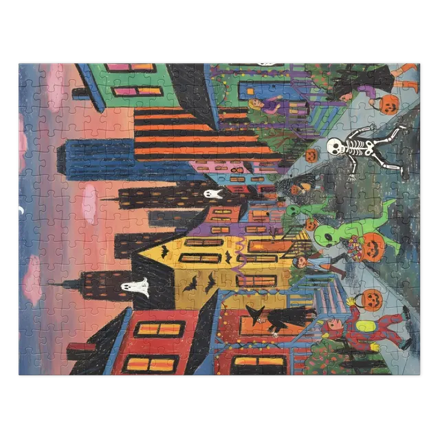 Moonlit Trick-or-Treat | Jigsaw Puzzles