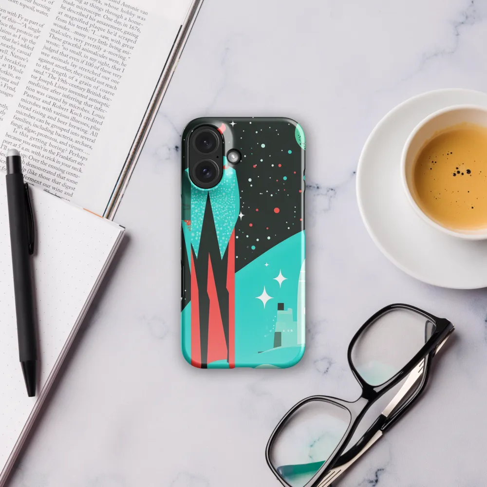 Cosmic Horizon Awaits 
 Samsung Galaxy S21 FE | Tough Case