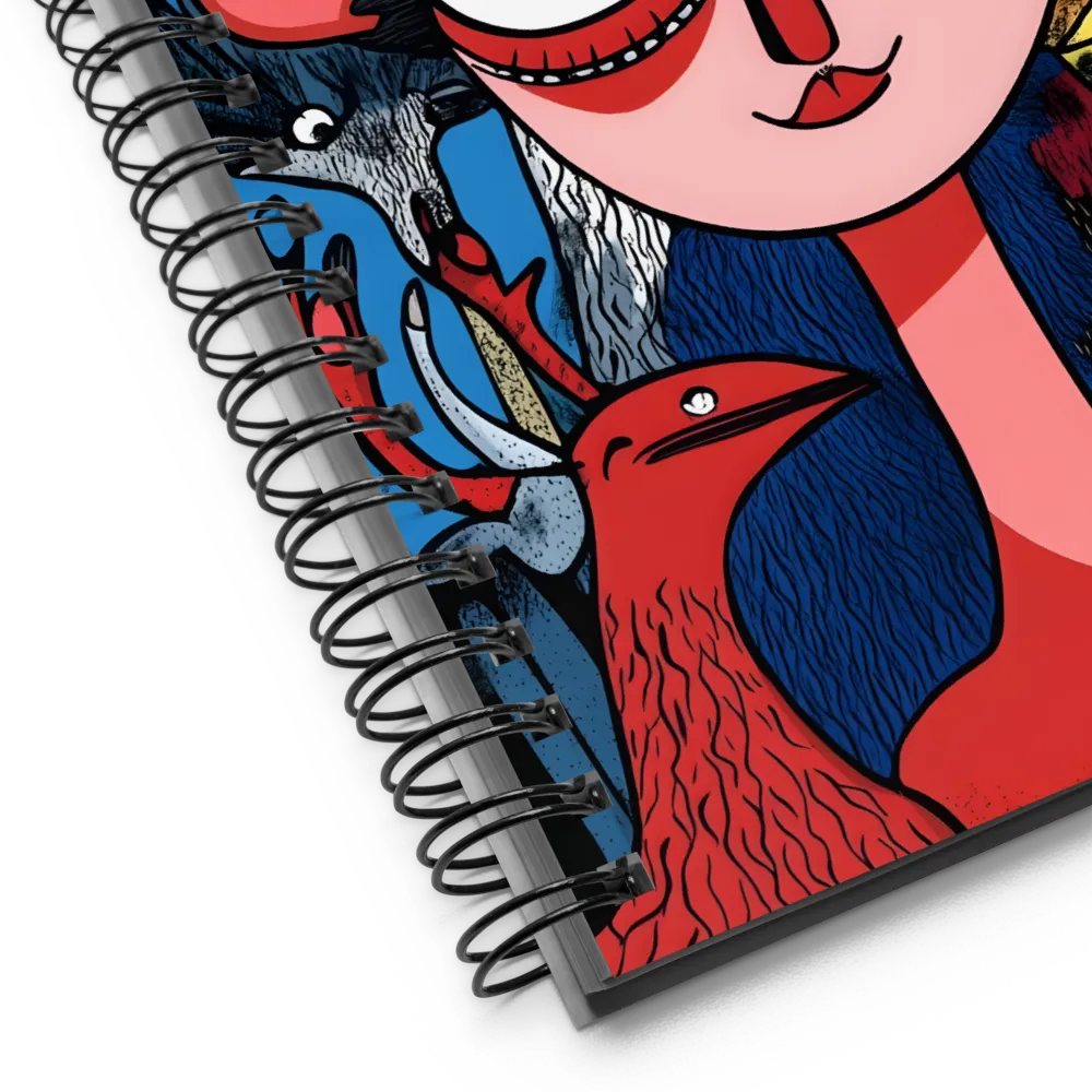 The Gathered Flock 
 Spiral Notebook | 140 pages