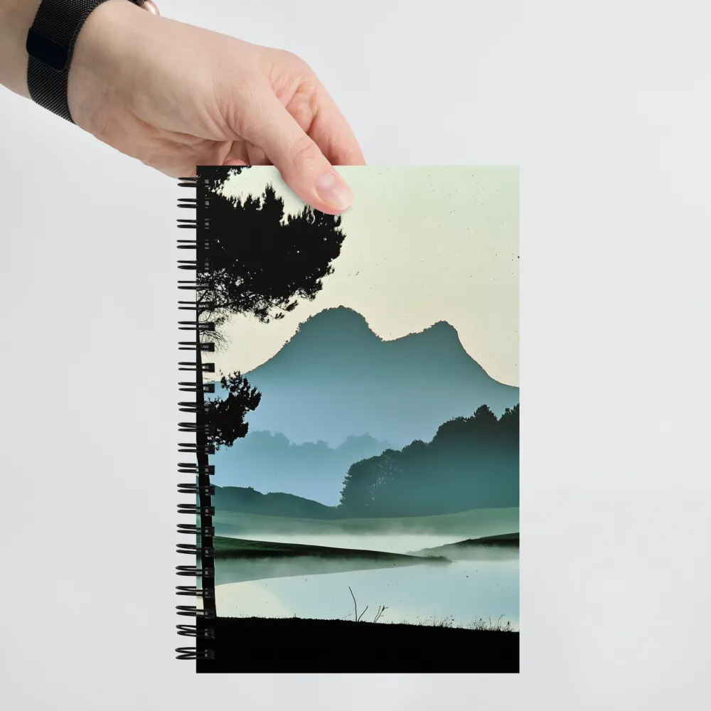 Misty Mountain Serenity 
 Spiral Notebook | 140 pages