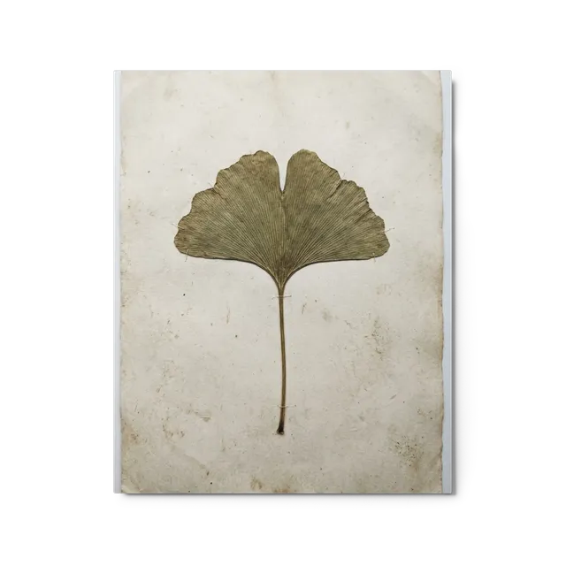 Pressed Ginkgo Leaf | Art Print