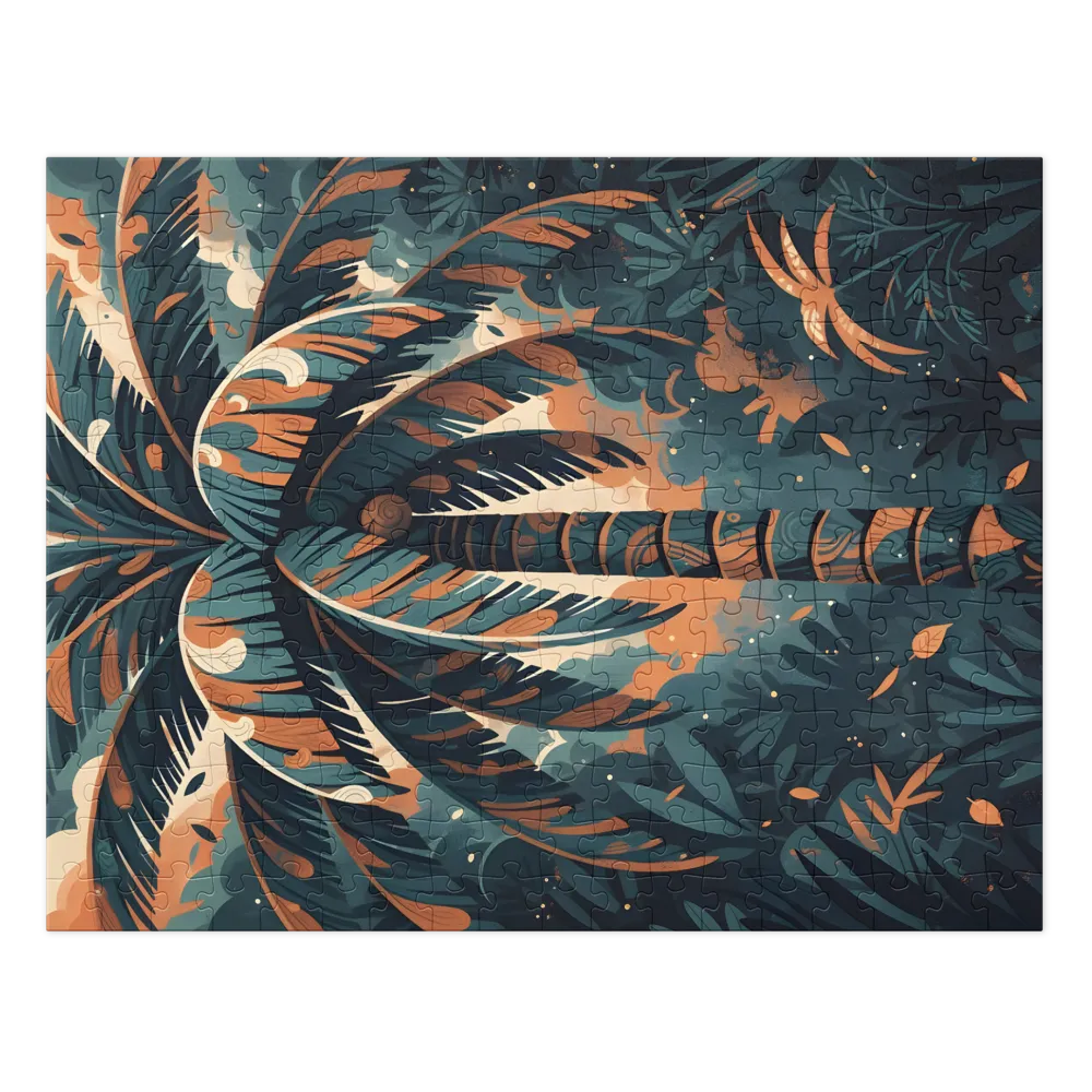 Palm at Dusk | Jigsaw Puzzles