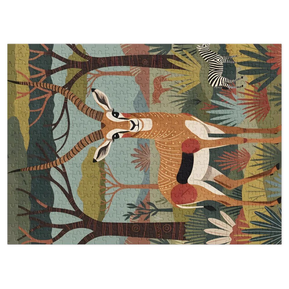 Savanna Antelope | Jigsaw Puzzles