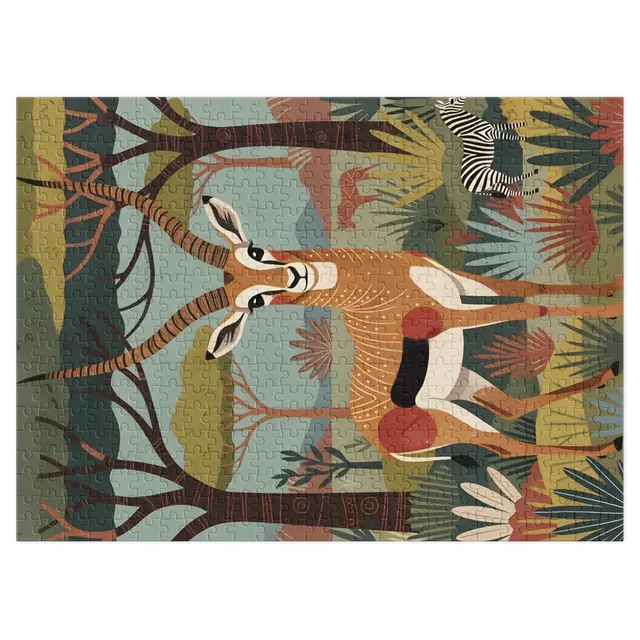 Savanna Antelope | Jigsaw Puzzles
