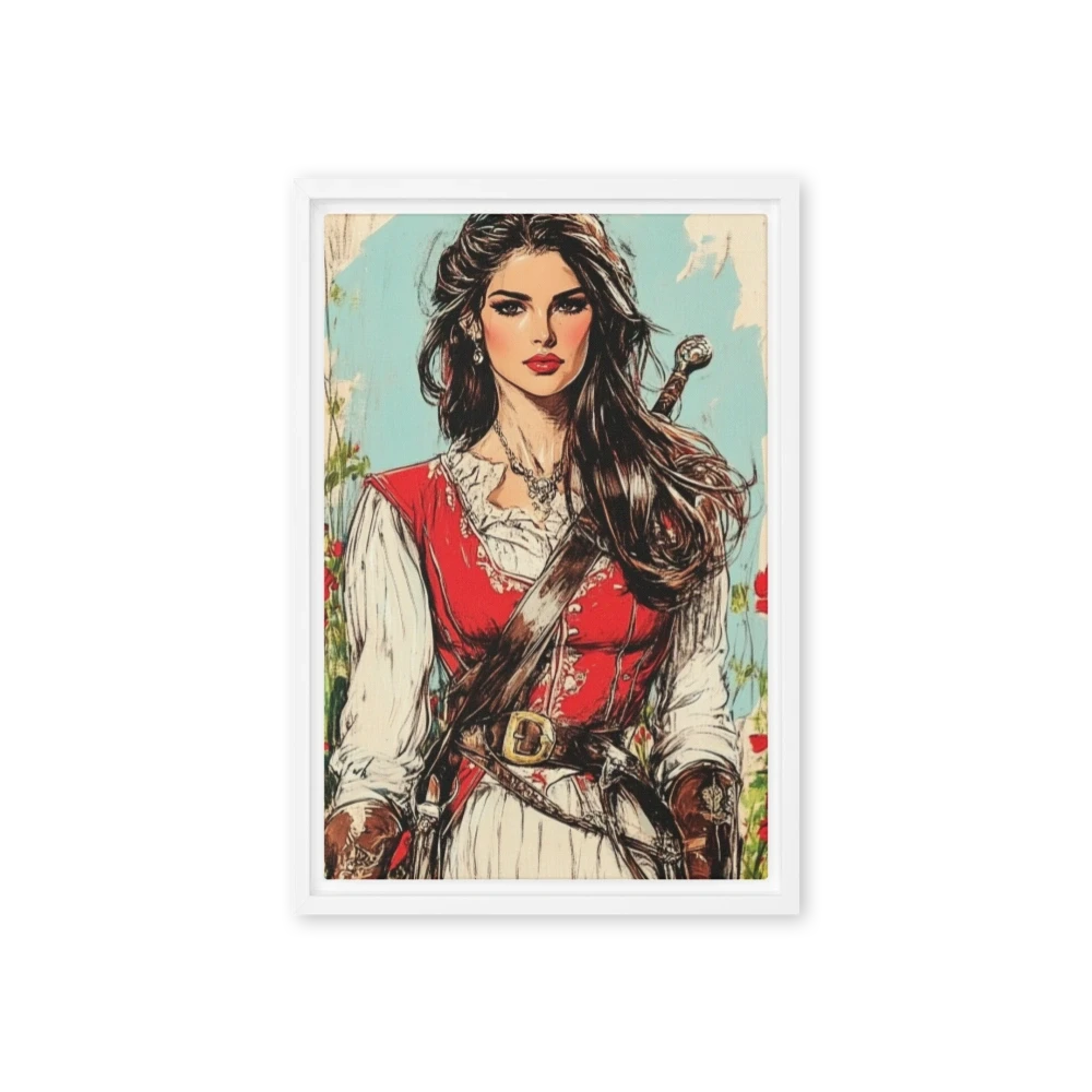 Pirate Woman Illustration