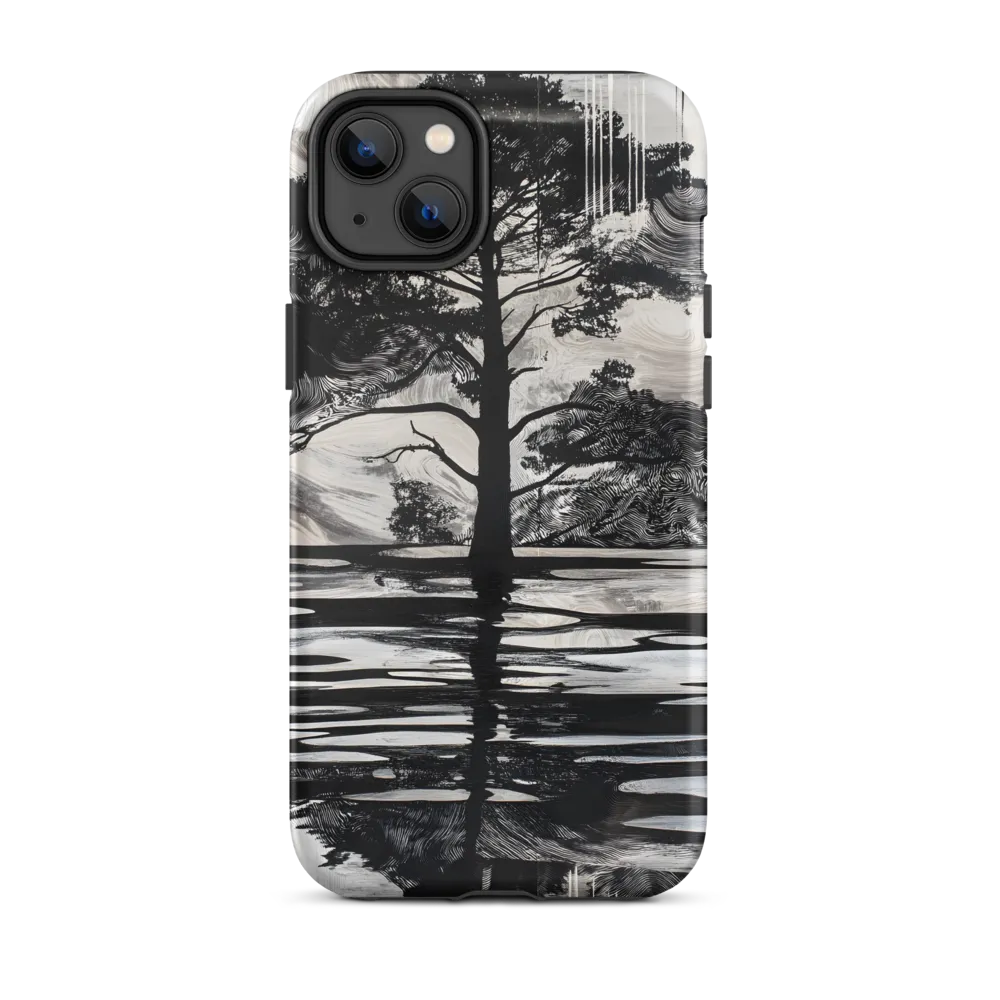 Reflection of the Solitary Pine | Phone Case