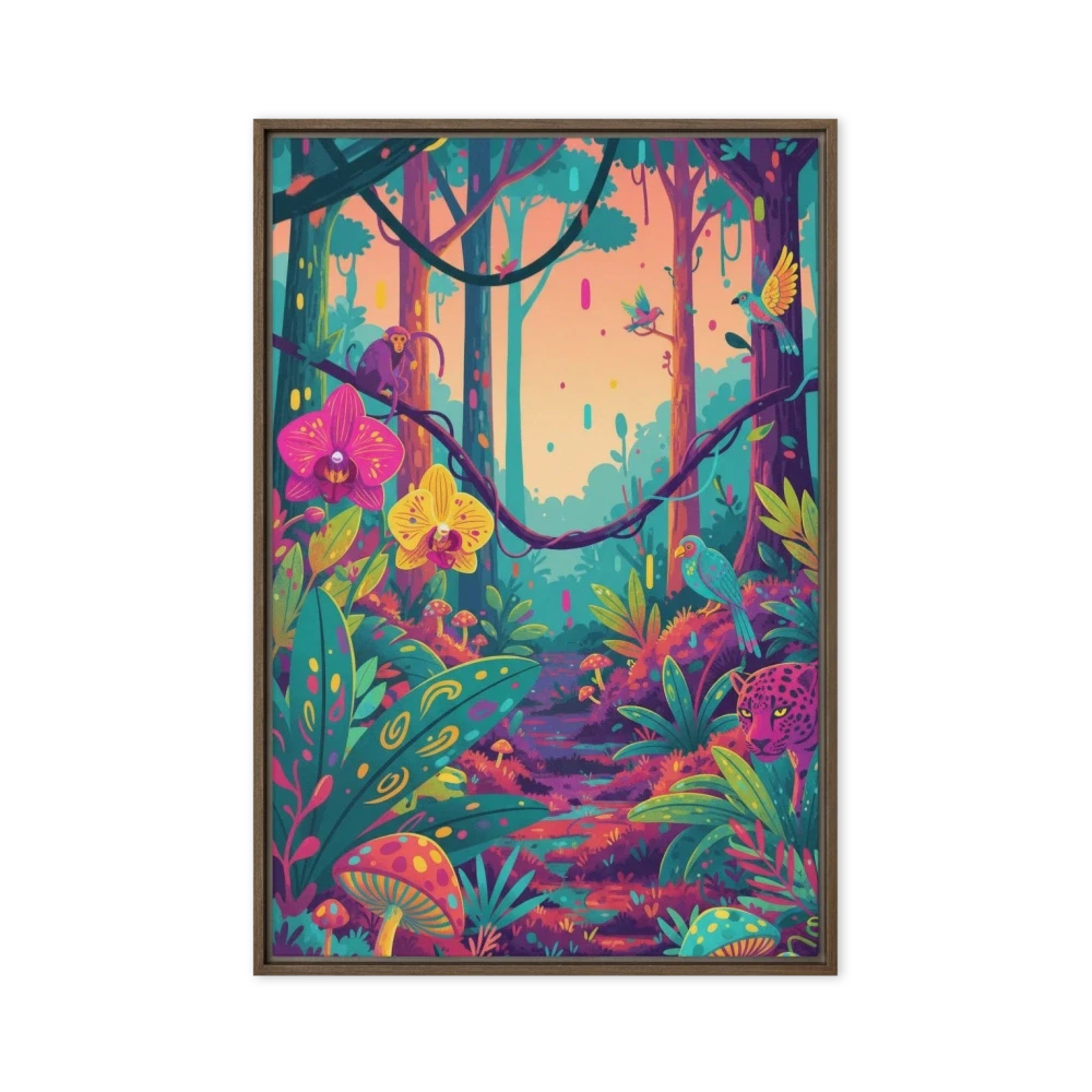 Psychedelic Rainforest Dream