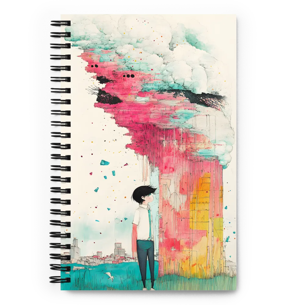 Urban Decay Reverie 
 Spiral Notebook | 140 pages