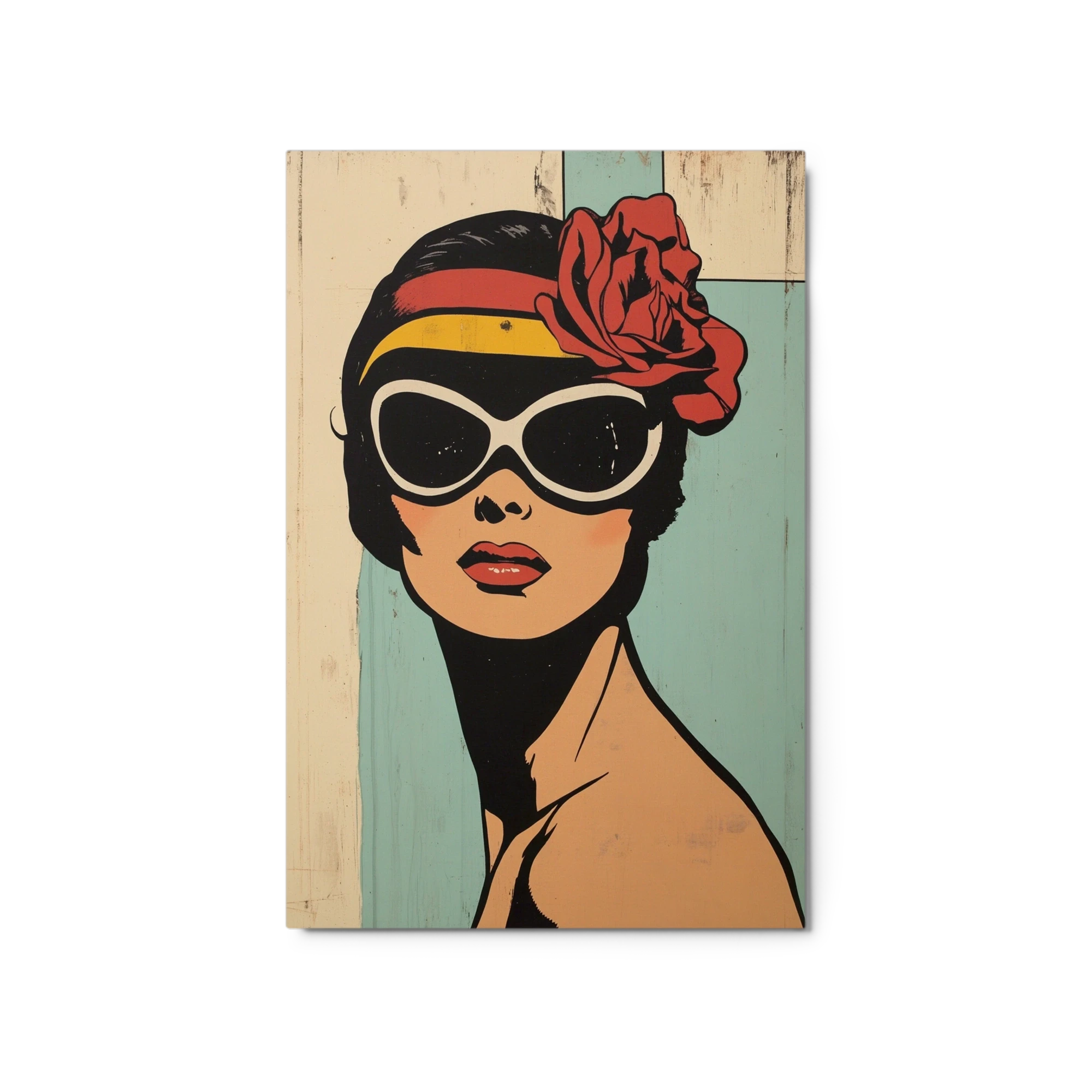Retro Pop Art Portrait