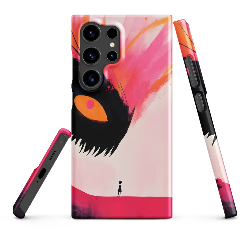 Surreal Monster Encounter | Phone Case