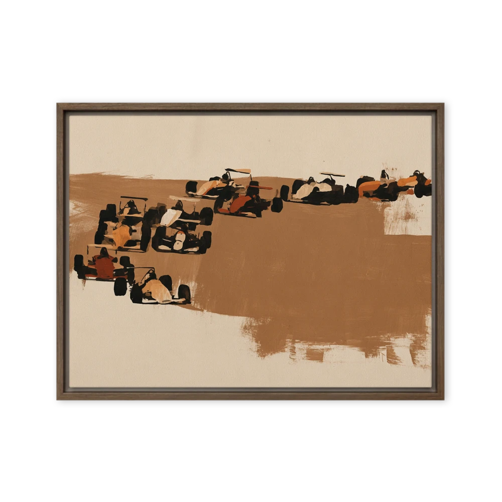 Speed in Terracotta | Art Print