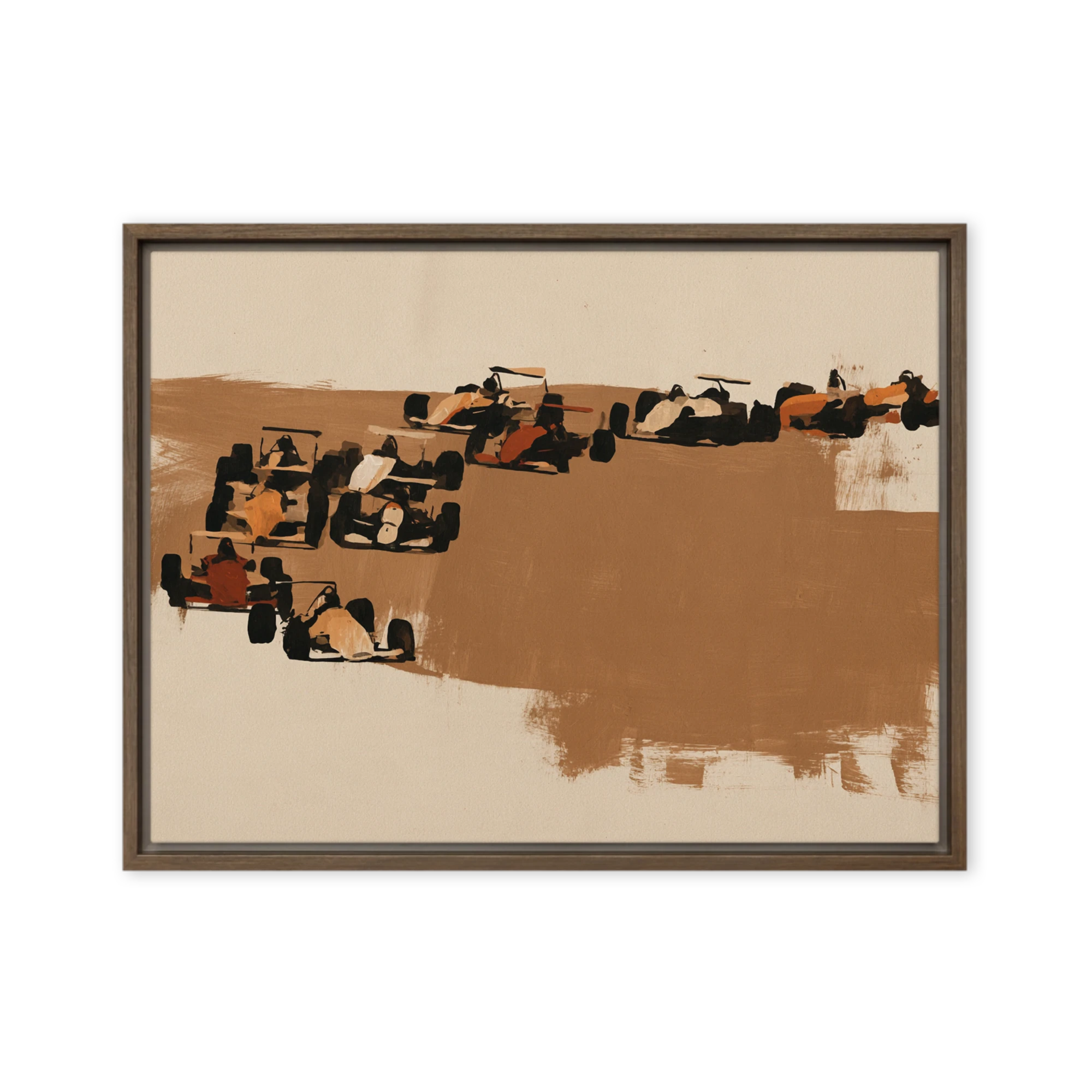 Speed in Terracotta | Art Print