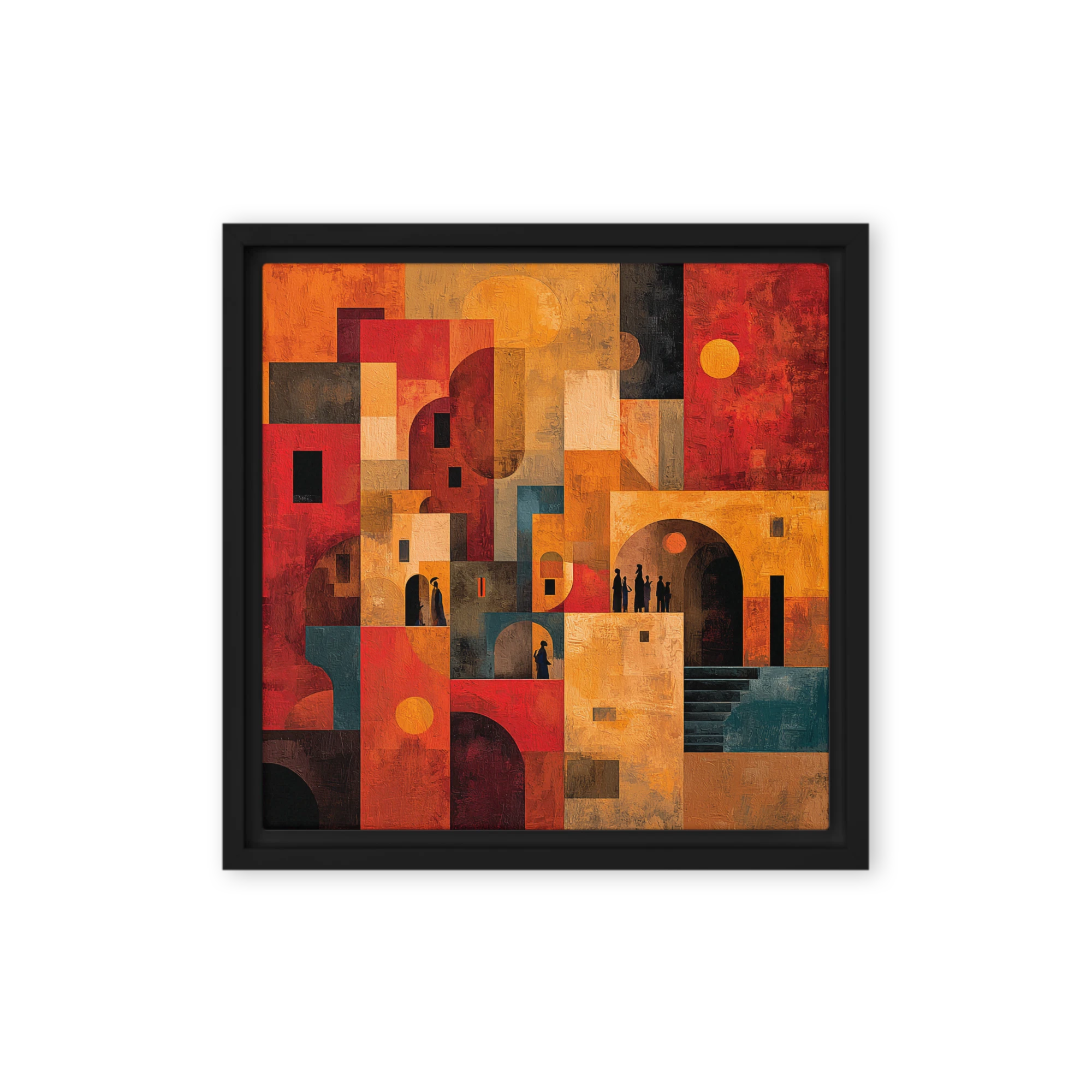 Terracotta Cityscape