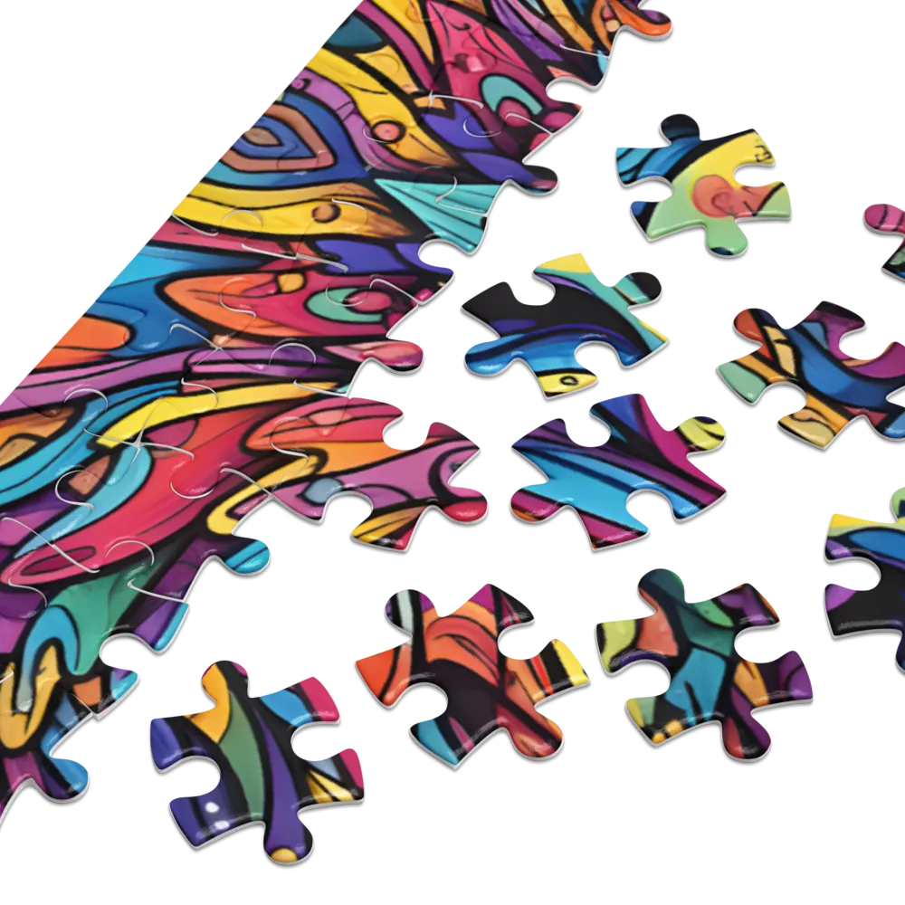 Psychedelic Gorilla | Jigsaw Puzzles