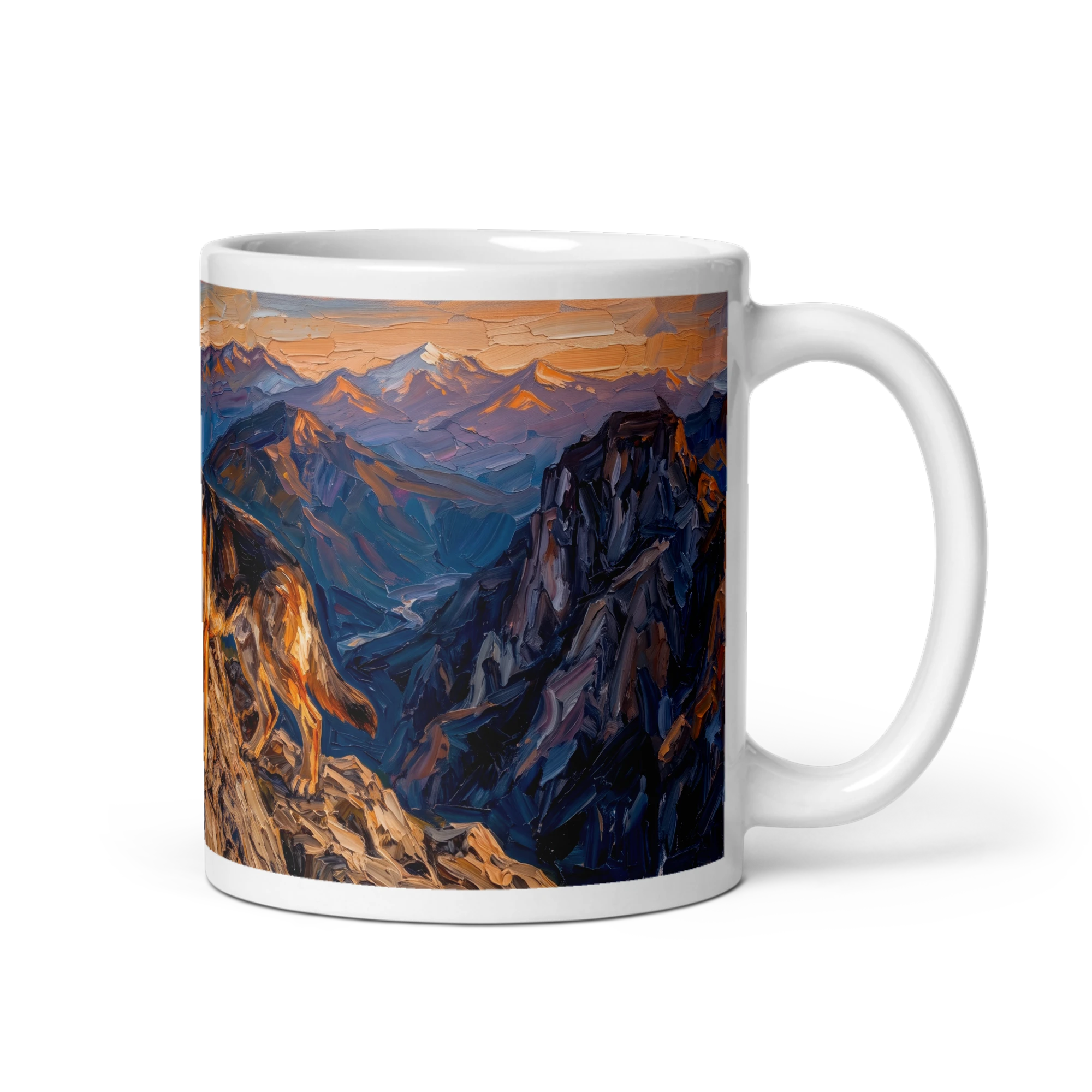 Pet Portrait Mug — Impasto