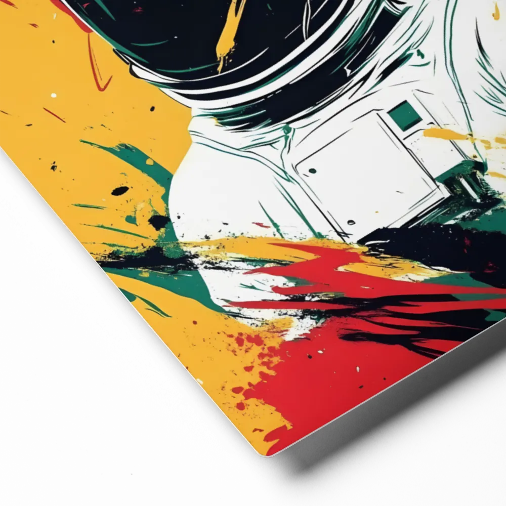 Cosmic Journey Splatter Art 
 Canvas | 30″x 30″