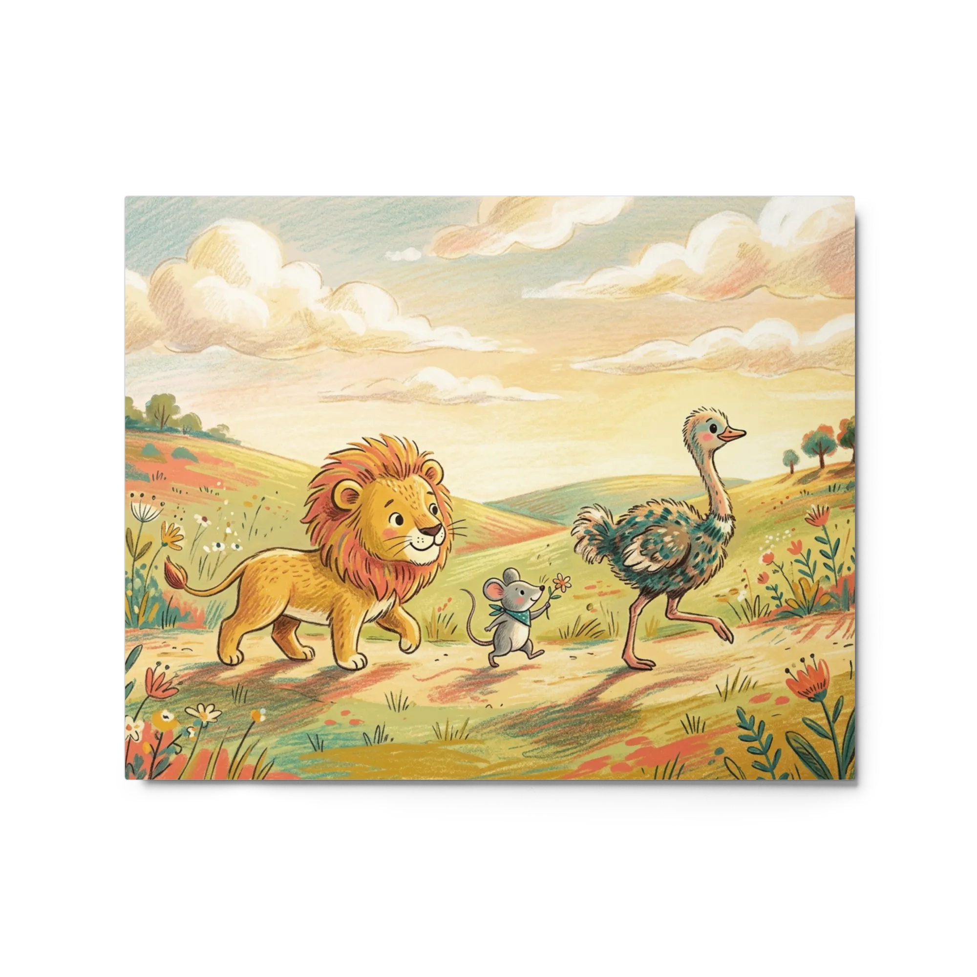 Whimsical Animal Journey